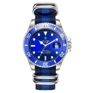 瑞士TEVISE特威斯夜光水鬼全自动机械watches men手表男表